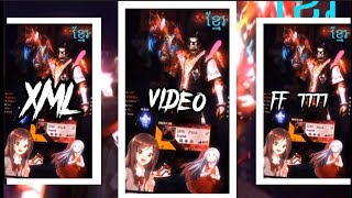 👑VIDEO IDOL👑FREE📸FIRE 🔥 XML VIDEO FF7777