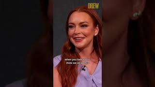 Lindsay Lohan Shares Advice She'd Give to Her Younger Self | The Drew Barrymore Show | #shorts