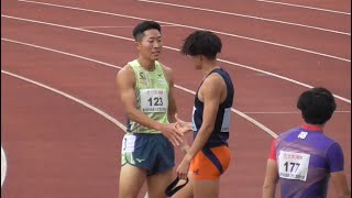 男子400mHタイムレース  田島直人記念陸上2022