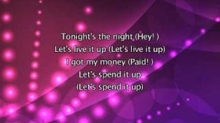 Black Eyed Peas - I Gotta Feeling   [with lyrics]