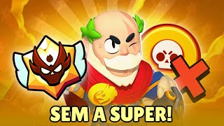 COMO EU PEGUEI MESTRE SEM USAR A SUPER NO BRAWL STARS