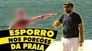 DANDO LIÇÃO DE MORAL EM QUEM SUJA A PRAIA