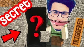 TRIGGERED INSAAN finds my SECRET houses in Minecraft