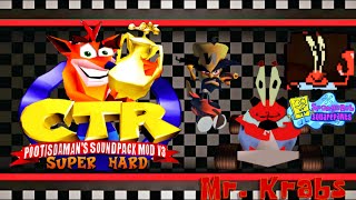 CTR Crash Team Racing: PootisDaMan's Soundpack Mod: Mr. Krabs