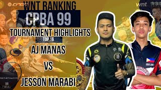 AJ MANAS VS JESSON MARABI Top16