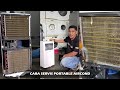 CARA SERVIS PORTABLE AIRCOND