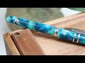 visconti homo sapiens blue lagoon fountain pen limited edition – pen showcase