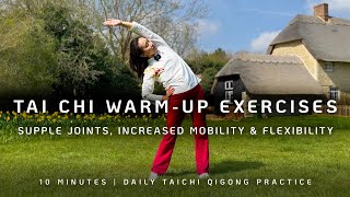 10 minute Tai Chi Warm Up Exercises | English Instruction