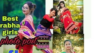 RABHA TRADITIONAL DRESS Best photo post on fb rabha girls #attire #rabha #dress  2020