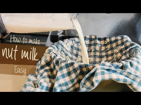 HOW TO MAKE PILI NUT MILK HOW TO MAKE PILI NUT MILK