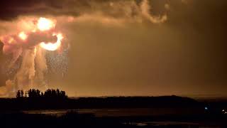 Camera Captures Huge Fireball After Blue Origin Rocket Explosion