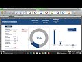 Dynamic Project Dashboards using MATCH and INDEX Functions in Ms. Excel