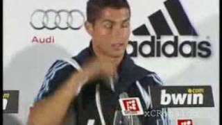 Cristiano Ronaldo ~ Press Conference - Talking About Real Madrid