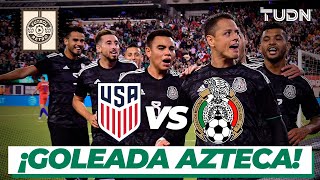 ¡Paternidad! México golea a Estados Unidos en su propia casa | USA 0 - 3 México | TUDN