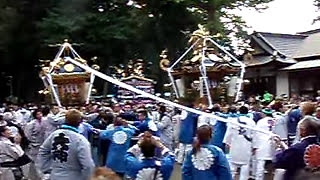 神奈川県平塚市横内　御霊神社　記念渡御１