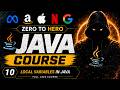 10. Local Variables in Java | Full Java Course