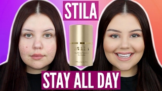 First Impressions | Stila Stay All Day Foundation (Oily/Scarring)