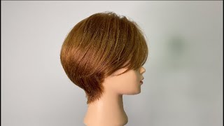 디스커넥션 숏컷 이렇게 잘라보세요 (커트동영상)how to hair cut