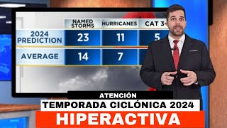 Una #temporada #ciclónica #2024 muy activa, te explicamos la causa de estos pronósticos #huracan