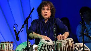 New Video Ustaad Zakir Hussein  ji ll 2023 Tabla solo Amazing sound Tabla zakir Hussein ji