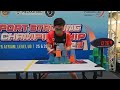 Male Individual Cycle Sport Stacking World Record 4.881 (Chan Keng Ian)