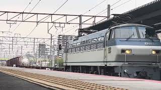 EF66 129号機[吹]牽引　高速貨物列車