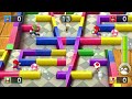 Mario Party 10 - Luigi vs Mario vs Toadette vs Toad - Airship Central