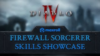 Firewall Sorcerer Leveling Skills - Diablo 4