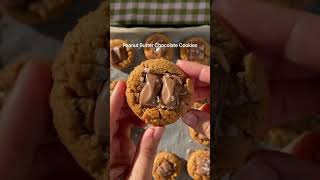 4 Ingredient Peanut Butter Chocolate Cookies