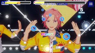 #あんスタ100曲プレイ動画 #メルティキッチンクレビがうたのおにいさん衣装を着て踊っているのを見ながら独り言