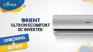 Orient Ultron ecomfort DC Inverter AC Unboxing Video l Clickmall