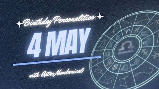 4 May Zodiac Horoscope: Birthday Personality & Traits Revealed