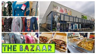 VISIT TO THE BAZAAR BRADFORD | INDOOR MARKET FOR ASIAN CLOTHES | THE BAZAR BRADFORD TOWN CENTRE