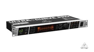 ULTRACURVE PRO DEQ2496 High-Precision Digital 24-bit/ 96 kHz EQ/RTA Mastering processor