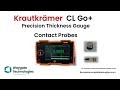 Waygate Technologies | Krautkrämer CL Go Plus Contact Probes