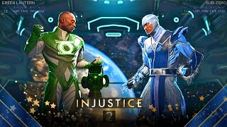 Injustice 2 - Green Lantern Vs. Sub-Zero