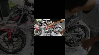 HONDA SONIC INI BOS SENGGOL DONG #cucimotor #jedakjeduk #trending #tiktok #hondasonic150r