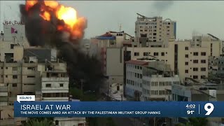 Attack on Israel pushes country to war