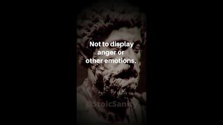 CONTROL YOUR EMOTIONS - Stoic Quote - Marcus Aurelius #shorts