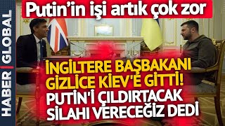 PUTİN'İN KABUSU GERÇEK OLUYOR| İngiltere Başbakanı Gizlice Kiev'e Gitti! Zelenski'ye Silahı Veriyor