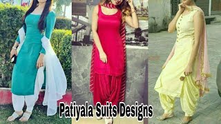 Beautiful & Stylish Patiyala Salwar Suit Designs/Patiyala Salwar With Kurti.