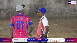 Jari Mari Xl VS George Xl Stars  || || माहिमचा महाराजा चषक २०२५ || National Sports Live.