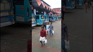 Ottapalam private bus stand #shots #shortvideo #bus#driving #travel #ottapalam #palakkad