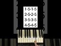 HOW TO PLAY THIS SONG ON THE PIANO!? #16 | PIANO BY NUMBERS #shorts