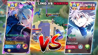 LING M-WORLD VS HARITH KILLUA ( BATTLE OF TOP GLOBAL ) WHO WILL WIN⁉️ Mobile Legends