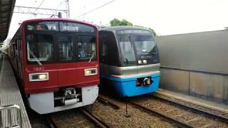 【京急120年の歩み号本線普通列車運用】2018/06/17　京急1500形(1521F) 南太田・鮫洲・京急蒲田にて