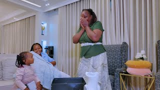 Mrs Nganga Did Not See This Coming|Watch Her Priceless Reaction|The Wajesus  Family