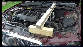 ROVER 75 EASY SUBFRAME CLUTCH AND GEARBOX REMOVAL