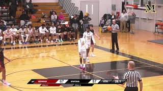 Marian Catholic vs Benet Academy (Vrsity Mens Basketball)