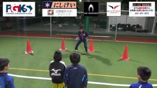 1月17日福岡GKスクール福岡東校GKトレーニングU-12